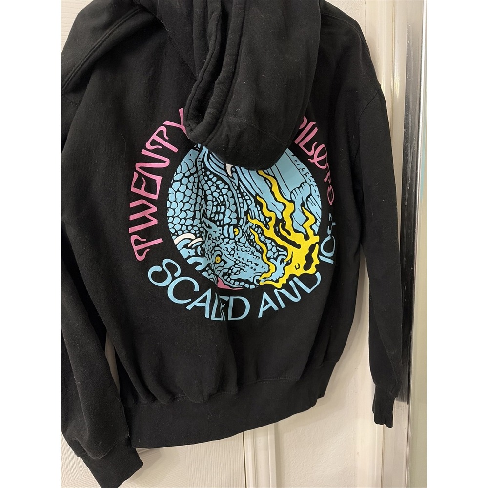 Twenty One Pilots Tour Hoodie Sweatshirt Scaled and Icy Tour Concert Medium - Picture 4 of 6